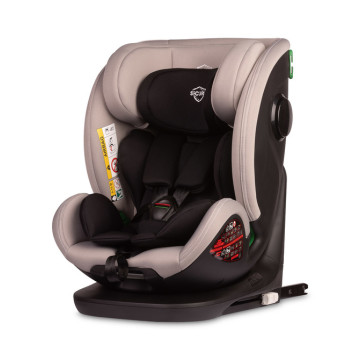 Dětská autosedačka Securo 40-150 cm, otočná, ISOFIX, i-Size, 40-150, světlé šedá