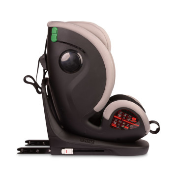 Dětská autosedačka Securo 40-150 cm, otočná, ISOFIX, i-Size, 40-150, světlé šedá