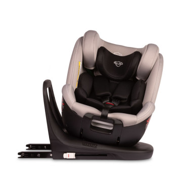 Dětská autosedačka Securo 40-150 cm, otočná, ISOFIX, i-Size, 40-150, světlé šedá