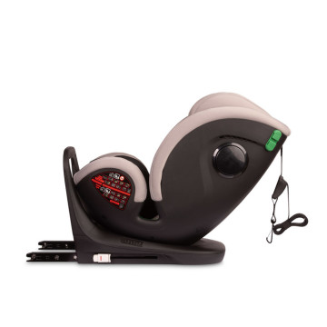 Dětská autosedačka Securo 40-150 cm, otočná, ISOFIX, i-Size, 40-150, světlé šedá