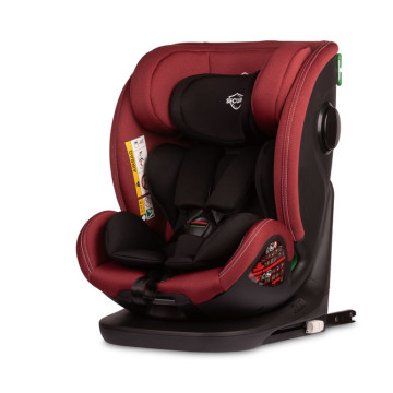 Dětská autosedačka Securo 40-150 cm, otočná, ISOFIX, i-Size, 40-150, červená