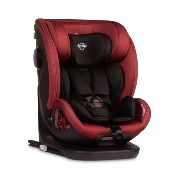 Dětská autosedačka Securo 40-150 cm, otočná, ISOFIX, i-Size, 40-150, červená