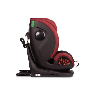 Dětská autosedačka Securo 40-150 cm, otočná, ISOFIX, i-Size, 40-150, červená