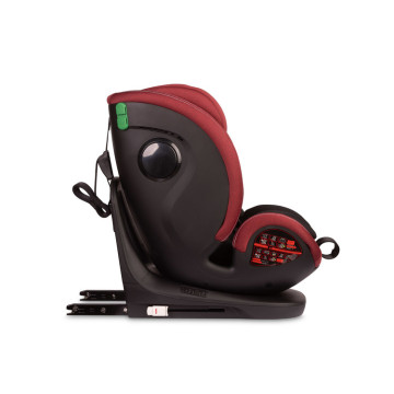 Dětská autosedačka Securo 40-150 cm, otočná, ISOFIX, i-Size, 40-150, červená