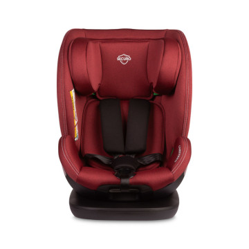 Dětská autosedačka Securo 40-150 cm, otočná, ISOFIX, i-Size, 40-150, červená