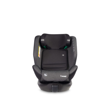 Autosedačka Lumi i-Size 40–150 cm, Isofix, 360°, růstová, od 0m+ do 12 let - tm. šedá