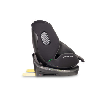 Autosedačka Lumi i-Size 40–150 cm, Isofix, 360°, růstová, od 0m+ do 12 let - tm. šedá
