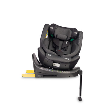 Autosedačka Lumi i-Size 40–150 cm, Isofix, 360°, růstová, od 0m+ do 12 let - tm. šedá