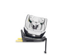 Autosedačka Lumi i-Size 40–150 cm, Isofix, 360°, růstová, od 0m+ do 12 let - sv. šedá