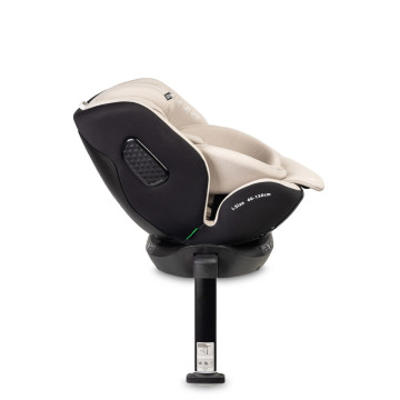 Autosedačka Lumi i-Size 40–150 cm, Isofix, 360°, růstová, od 0m+ do 12 let - béžová
