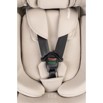 Autosedačka Lumi i-Size 40–150 cm, Isofix, 360°, růstová, od 0m+ do 12 let - béžová
