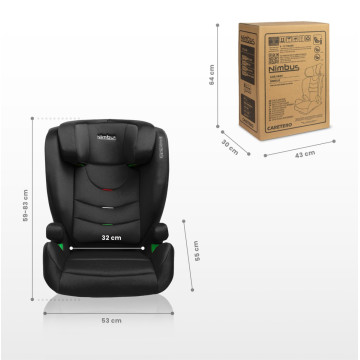 Autosedačka Nimbus I-Size pro děti 100 - 150cm (4-12let), béžová