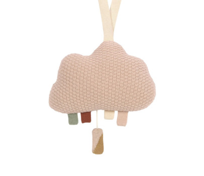 LÄSSIG Knitted Musical 2024 Little Universe Cloud milky/powder pink