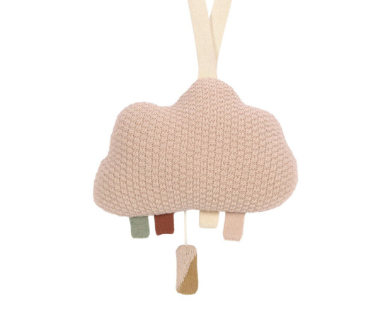 LÄSSIG Knitted Musical 2024 Little Universe Cloud milky/powder pink