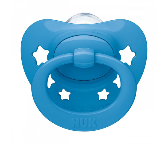 Dudlík NUK Signature 6-18 m blue star