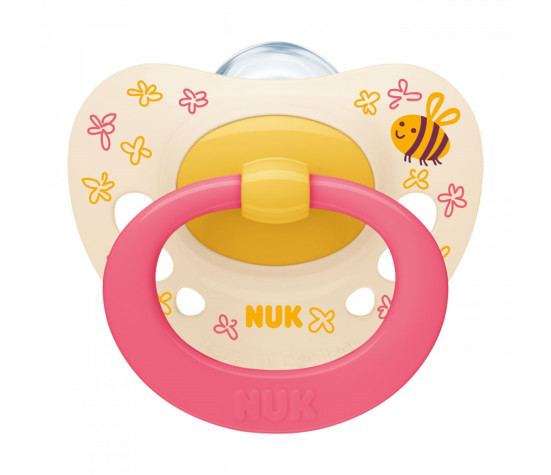 Dudlík NUK Signature 6-18 m pink