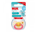 Dudlík NUK Signature 6-18 m pink