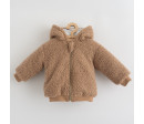 Kojenecká zimní mikinka s kapucí New Baby Teddy Winter