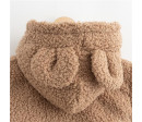 Kojenecká zimní mikinka s kapucí New Baby Teddy Winter