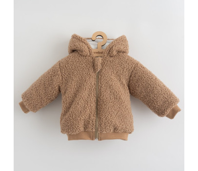 Kojenecká zimní mikinka s kapucí New Baby Teddy Winter