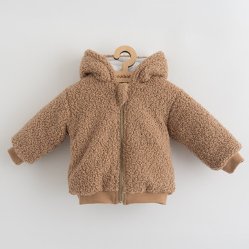 Kojenecká zimní mikinka s kapucí New Baby Teddy Winter