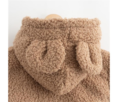 Kojenecká zimní mikinka s kapucí New Baby Teddy Winter