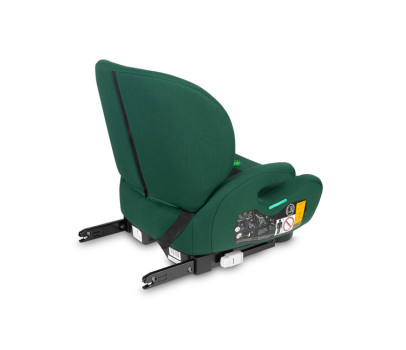 Podsedák, autosedačka Irbis i-Size 125–150 cm s ISOFIX – zelena