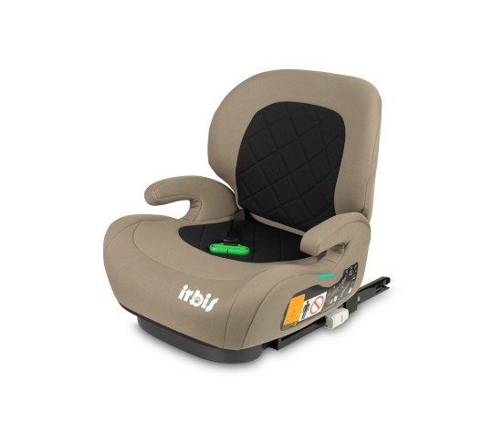 Podsedák, autosedačka Irbis i-Size 125–150 cm s ISOFIX – béžová