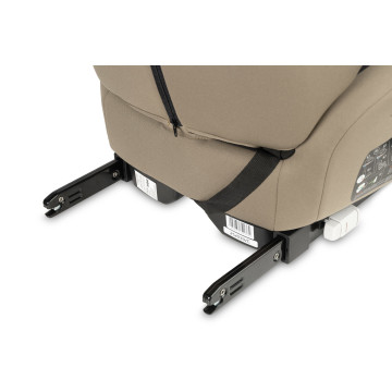 Podsedák, autosedačka Irbis i-Size 125–150 cm s ISOFIX – béžová