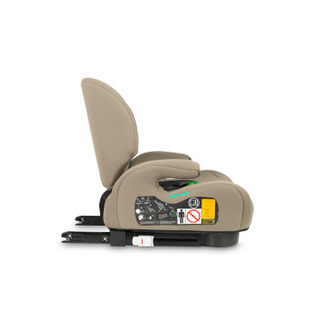 Podsedák, autosedačka Irbis i-Size 125–150 cm s ISOFIX – béžová