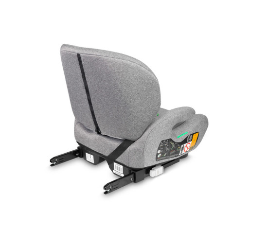 Podsedák, autosedačka Irbis i-Size 125–150 cm s ISOFIX – šedá