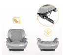 Podsedák, autosedačka Irbis i-Size 125–150 cm s ISOFIX – šedá