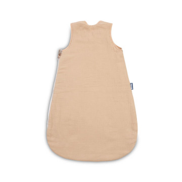 Spací vak, mušelín, bavlna, vel. M, 50x80cm - Zábava v lese, béžový