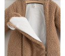 Kojenecký zimní overal bez šlapek New Baby Teddy Winter
