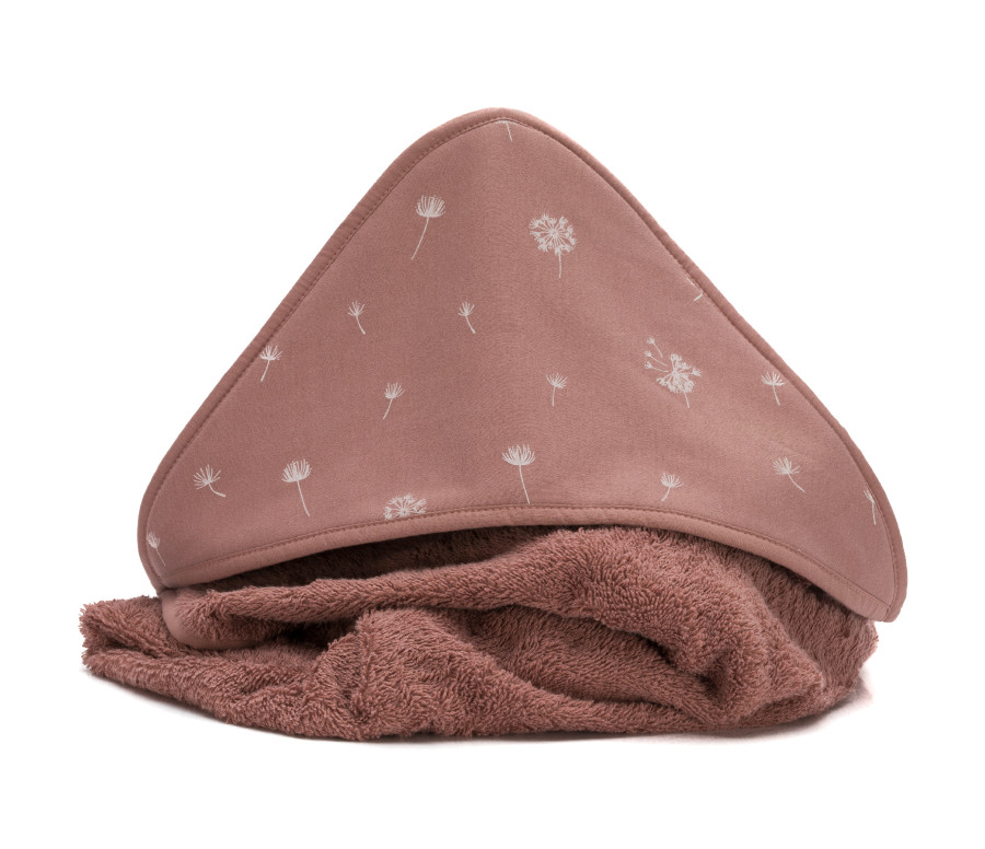 Fillikid Osuška s kapucí dandelion pink 75x75 cm Fillikid Osuška s kapucí dandelion pink 75x75 cm