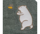 Fillikid Osuška s kapucí bear green 75x75 cm Fillikid Osuška s kapucí bear green 75x75 cm