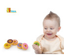 Dětská dřevěná hračka Viga sada 6 dřevěných donutů, Multicolor Dětská dřevěná hračka Viga sada 6 dřevěných donutů, Multicolor