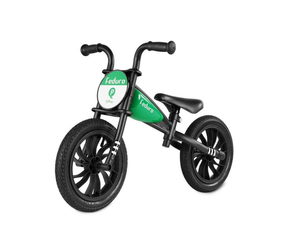Dětské balanční kolo Qplay Feduro green
