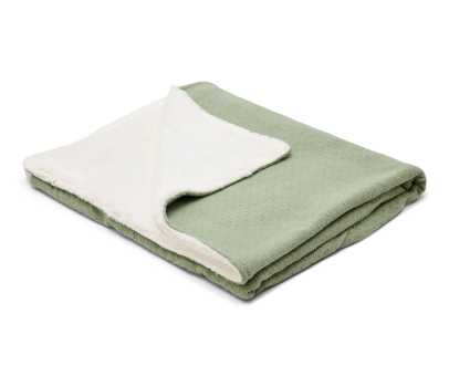 Deka pletená / fleece 70x100 cm Pure Sage