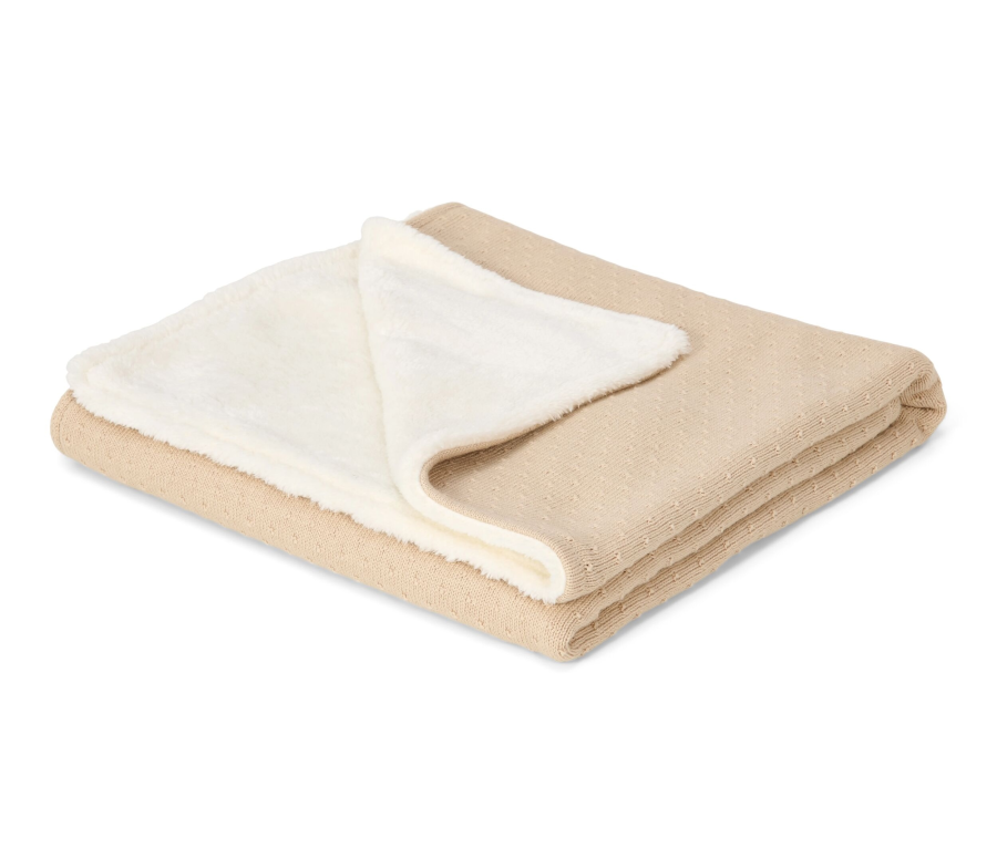 Deka pletená / fleece 110x140 cm Pure Soft Beige Deka pletená / fleece 110x140 cm Pure Soft Beige