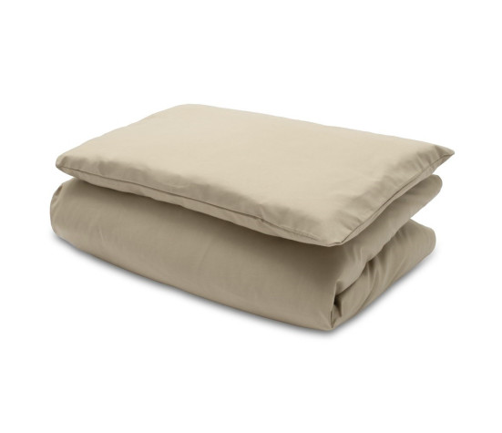 Bavlněný set do postýlky s výplní New Baby 90x120cm beige