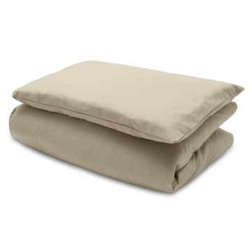 Bavlněný set do postýlky s výplní New Baby 90x120cm beige