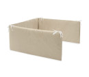 Mantinel do postýlky New Baby beige