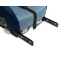 Podsedák do auta, isofix I-SIZE Puma - modrý