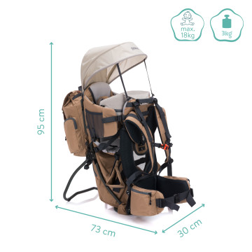 Fillikid Krosna na dítě Adventure dessert beige