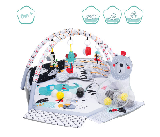 Fillikid Deka s hrazdou s míčky grey