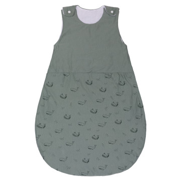 Fillikid Dětský pytel na spaní celoroční whale green 80 cm