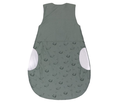 Fillikid Dětský pytel na spaní celoroční whale green 70 cm