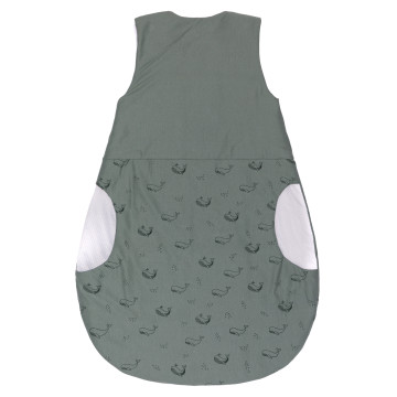 Fillikid Dětský pytel na spaní celoroční whale green 70 cm