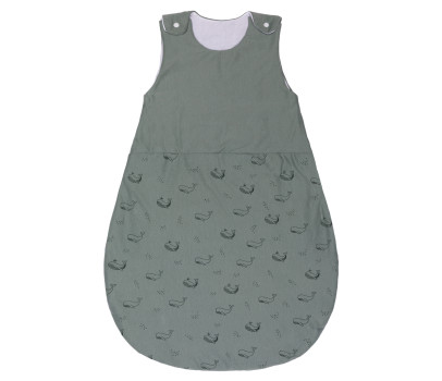 Fillikid Dětský pytel na spaní celoroční whale green 60 cm